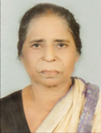 Monther of Samkutty Mathew, thankamma Varghese went to be with the Lord