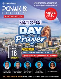 PCNAK National Day of Prayer is on April 16th