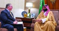 Saudu crown prince talked with christian leaders