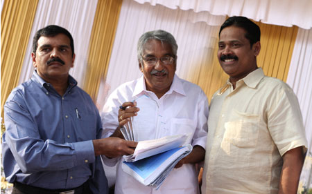 Mullaperiyar - PCI gave petition given to the Chief Minister