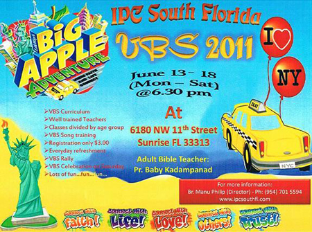 VBS 2011 By IPC South Florida